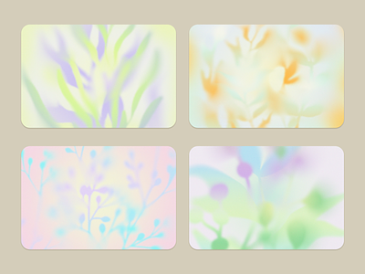 Floral Aesthetic Backgrounds and Textures