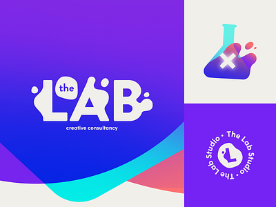 The Lab Studio | Brand System branding branding design identity lab laboratory logo vector visual identity