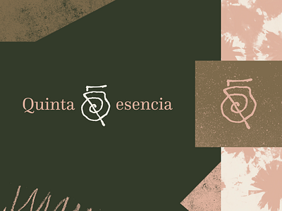 Quinta Esencia | Branding artisan artisanal brand design branding clothing design el salvador grunge handmade icon logo logo mark minimal natural organic raw rough symbol