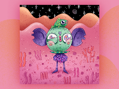 #Drawthisinyourstyle | Yasmin Islas alien art artwork character character design creature drawthisinyourstyle dtiys fish handmade illustration monster space texture