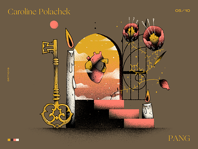 05 | Caroline Polachek — PANG art artwork caroline polachek composition design door gate handmade illustration music pang