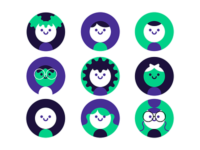 Profile Avatar Icons designs, themes, templates and downloadable graphic  elements on Dribbble