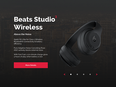 Beats Studio Wireless Product Page