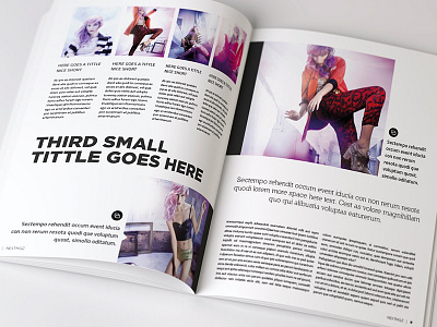 Des7gn Mgz brochure buy creative easy edit indesign magazine market modern multipurpose template