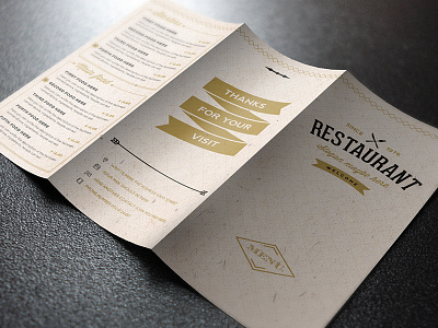 Elegant Food Menu 12 Light Version bar design drink elegant food graphic graphicriver illustrator luuqas menu restaurant template