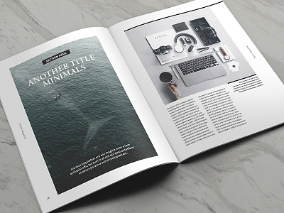 Moore Magazine Indesign Template adobe brochure creative design digital editorial indesign luuqas magazine multipurpose print template