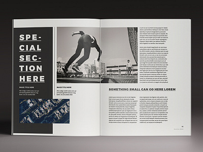 Mazing Magazine Template booklet brochure design digital editorial indesign luuqas magazine pdf porfolio print template