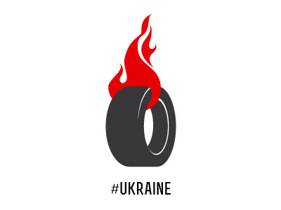 Logo for "People's supervision" branding digitalmaydan euromaydan identity logotype ukraine