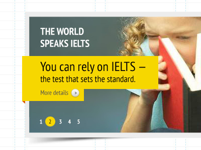 Slider for new IELTS site site slider ui web