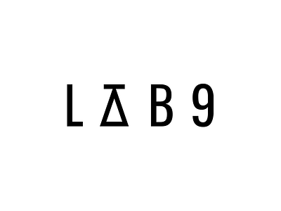 Logotype for IoT laboratory Lab9 identity logotype