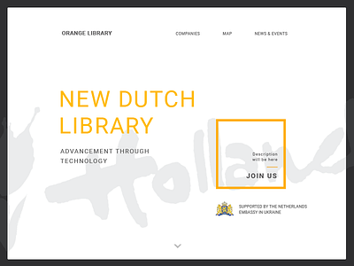 Orange Library site web