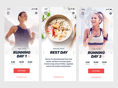 Easyrun app — Running Day