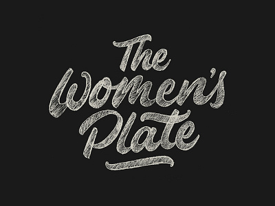 The Women’s Plate Sketch