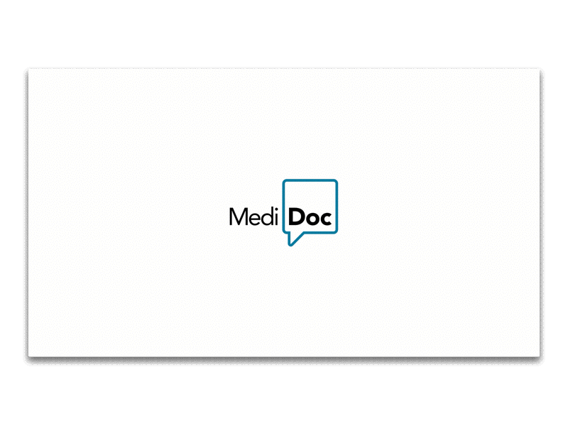Medidoc Cover Animation Dribbble animation cover general assembly healthcare logo medical medidoc ui