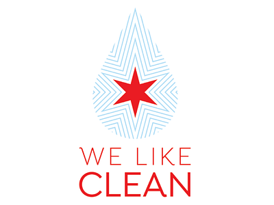 We Like Clean Logo