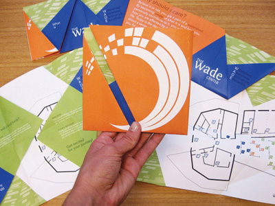 Wade Pamphlet awareness branding center layout packaging pamphlet wade watershed