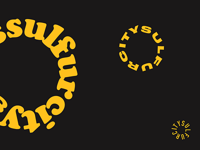 Circles art badge badges branding concept design illustration minimal sticker sudbury typography