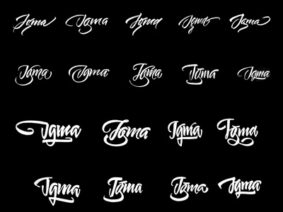 Igma / sketch lettering logo sketch vikavita