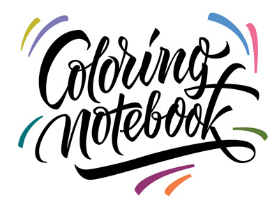 Coloring notebook