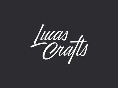 Lucas Сrafts. design handletters handmade kiev kyiv lettering logo ukraine