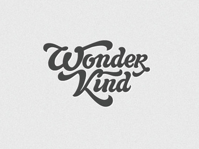 Wonder Kind draw letters lettering