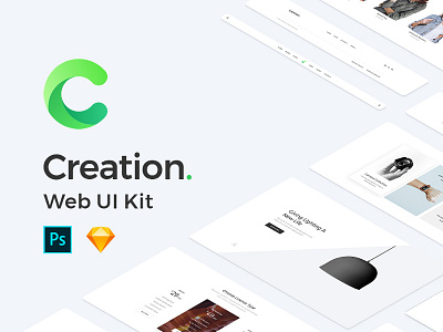 Creation Web Ui Kit for Designers