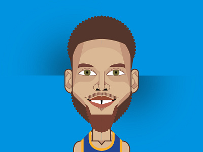 Stephen Curry | Caricature basketball caricature character curry illustration mumbai nba nba india stephen stephen curry