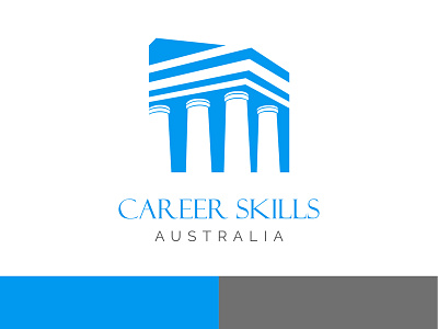 Logo concept | Career Skill Austrailia aussie australia career design logo logo a day skill