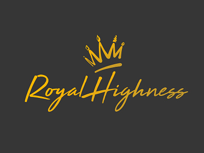 logo concept | Royal Highness concept highness logo london marijuana queen royal