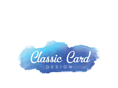 Classic Card Design illustration logo logo design minimalist logo