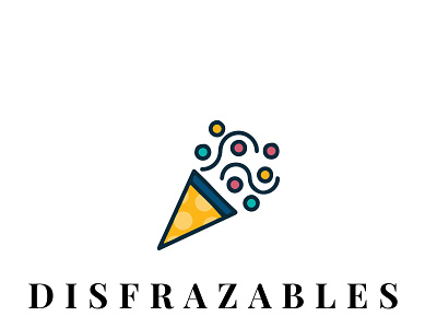 Disfrazables akshay illustration logo logo design minimalist logo