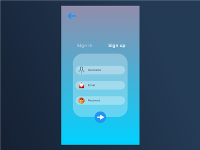 Daily Challenge Day1 - Sign Up 001 dailyui signup uiuxdesign