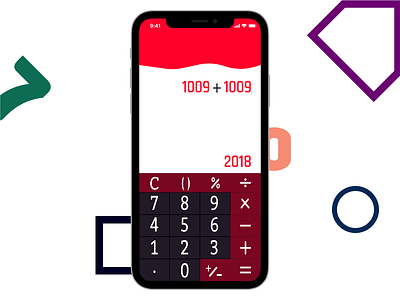 Daily Challenge Day4 - Calculator 004 calculator dailyui ui