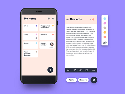 Notes Minimalistic App