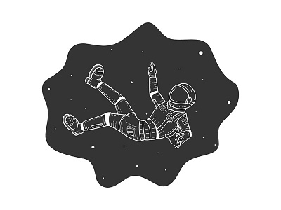 Designer's mind astronaut space