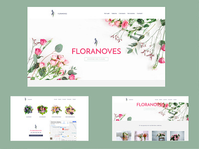 Floranoves app art branding clean colors design flat identity illustator ios logo minimal typography ui urban ux vector web website young life