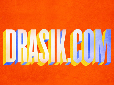 DRASIK STUDIO LETTERING 2d illustration branding character design editorial graphic illustration logo typography vector