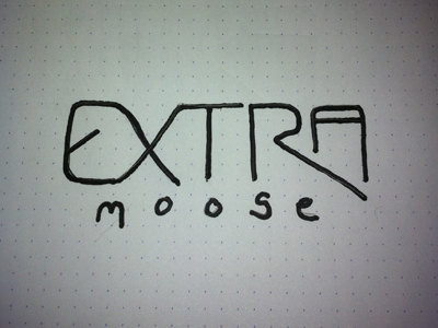 New Moose Logo dotpad rhodia