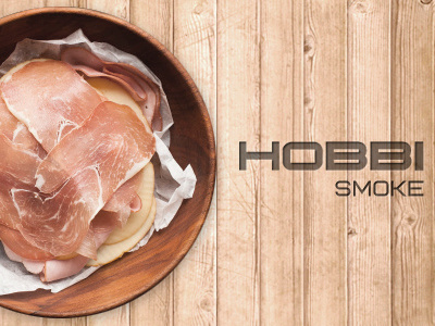 Hobbi-Smoke landing page food landing page smoked smokehouse typography web design web development