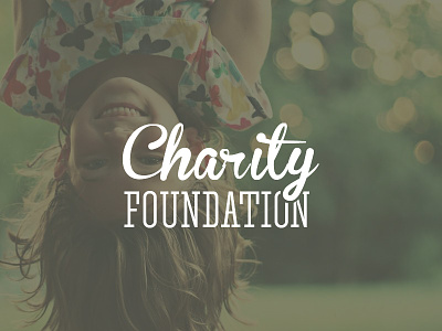 Charity Foundation Website charity children cute foundation green help kids kindness modern website