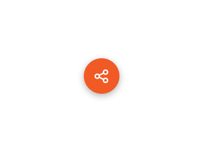 Share Button Animation by LetUsCreateSomething on Dribbble