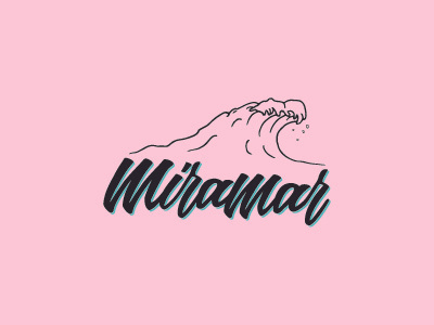 Miramar Logo 2 art creative design designer designing drawn graphic hand illustration logo