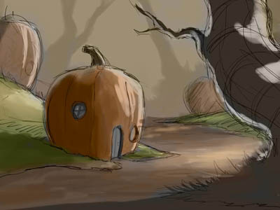 Pumpkinville sketch