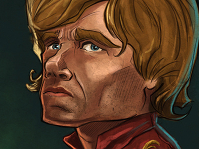 Tyrion Lannister caricature character digitalart drawing fantasy gameofthrones hbo illustration joffrey lannister tyrion tyrionlannister