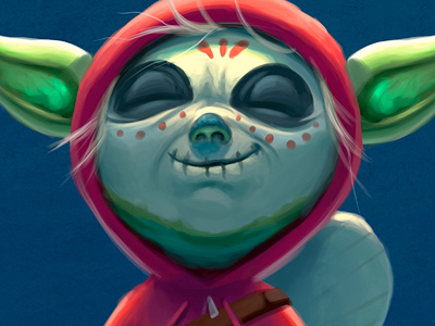 CocoYoda! animation character cinco de mayo coco cute dia de los muertos funny jedi mashup pixar star wars yoda