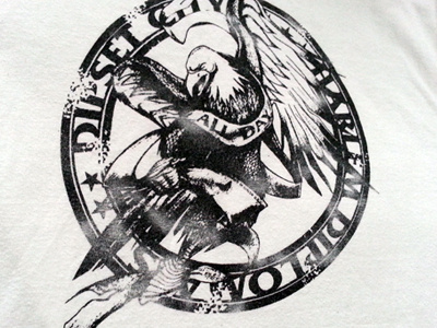 Ooold T-Shirt Design design diplomats eagle illustration rap tshirt