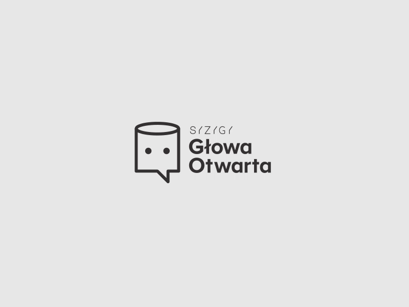 Głowa Otwarta / Open Mind – SYZYGY meetings animation branding design face gif grid grid design logo loop mark meetings mind open mind sign structure typography vector