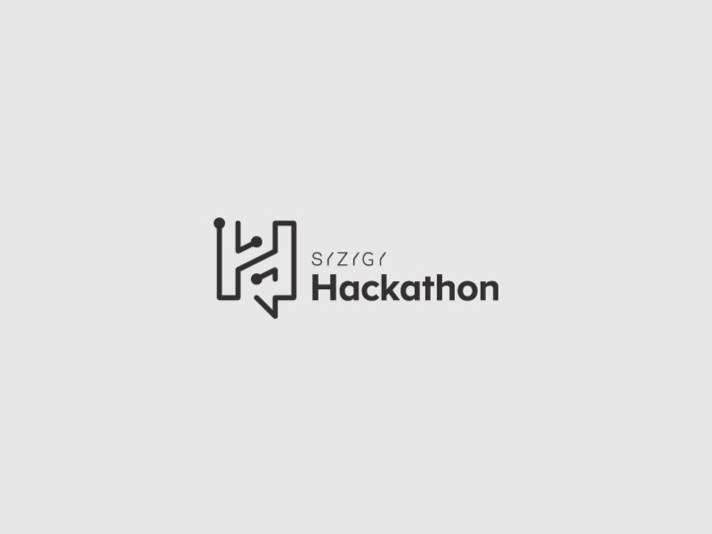 Hackathon – SYZYGY meetings animation branding corporate identity gif grid grid design h hackathon logo loop mark meetings monogram proxima nova sign structure syzygy typography vector