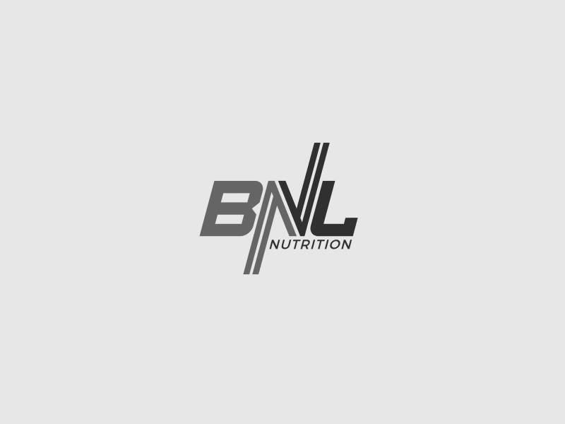 BNL Nutrition – logo animation animation branding custom egg egg whites logo loop mark nutrition sign sport typeface typography