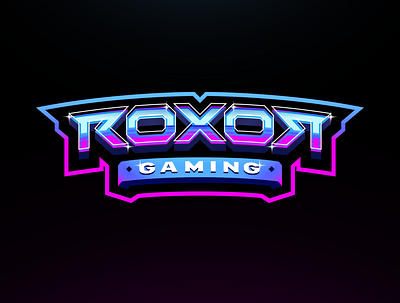 ROXOR GAMING CONCEPT DESIGN branding building design esports esports logo illustration logo logo type modern simple